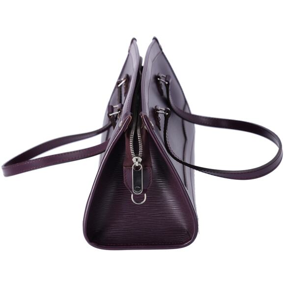 Louis Vuitton Madeleine PM Epi Cassis Handbag M5933K LV Logo Engraved - Picture 2 of 8